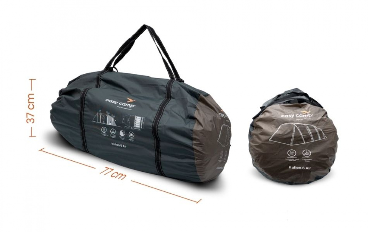 Easy Camp Kullen 6 Air ryhmässä Outdoor / Retkeily Teltat @ Campmarket (83192)