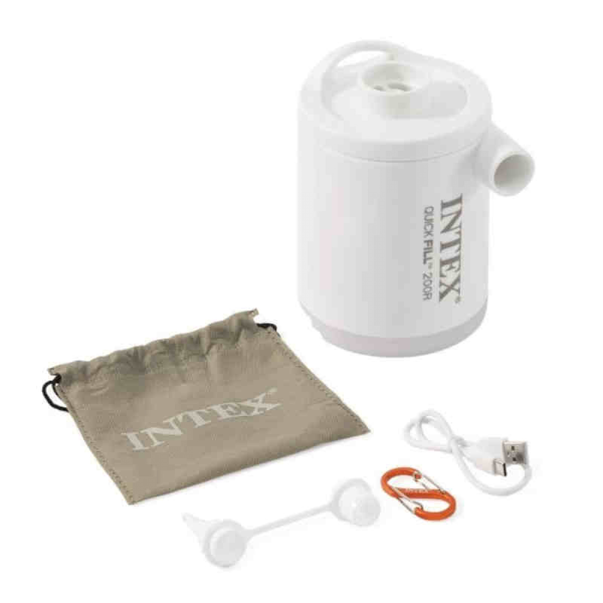 Ladattava Ilmapumppu Valolla ryhmässä Outdoor / Makuuvälineet @ Campmarket (83331)