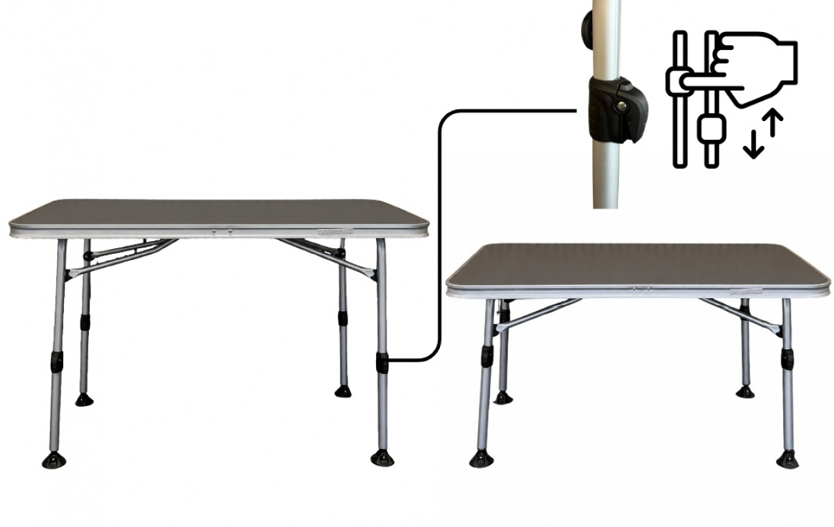 Campingpöytä 115×70 Halvard Taitettava ryhmässä Retkeilykalusteet / Pöydät @ Campmarket (83510)