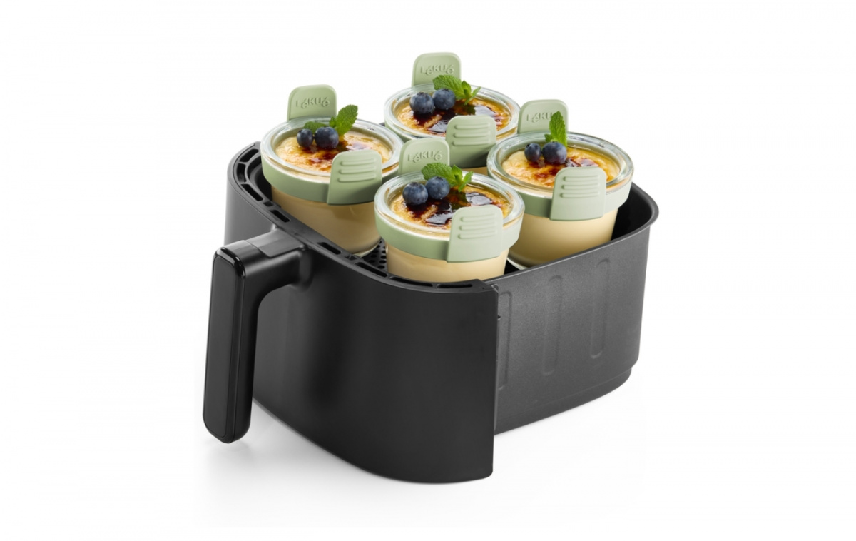 Air Fryer Mini Lasivuokaa 4 kpl ryhmässä Kotitalous & Keittiö / Keittiötarvikkeet / Ruokasäilytys @ Campmarket (83547)