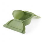 Suuri Mikroaaltouuniin Tarkoitettu Höyrykeitin 2 Henkilölle