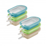 Setti,Jossa 6 Jäätelömuottia Eteläeurooppalaisessa designissa