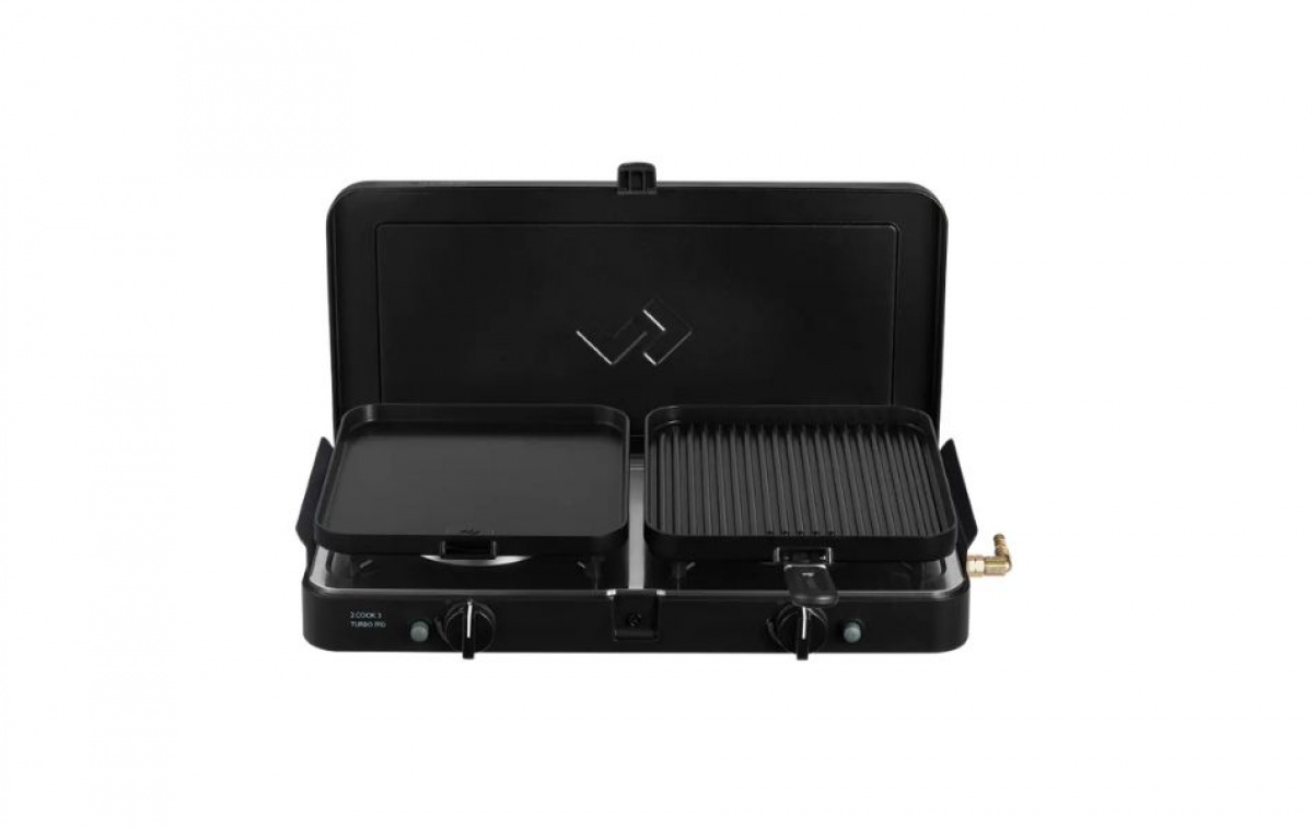 Cadac Kaasuliesi 2-Cook Turbo FFD Deluxe ryhmässä Kotitalous & Keittiö / Keittiölaitteet / Kaasuliedet @ Campmarket (83819)