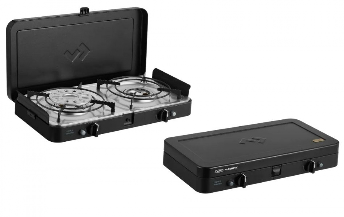 Cadac Kaasuliesi 2-Cook Turbo FFD Deluxe ryhmässä Kotitalous & Keittiö / Keittiölaitteet / Kaasuliedet @ Campmarket (83819)
