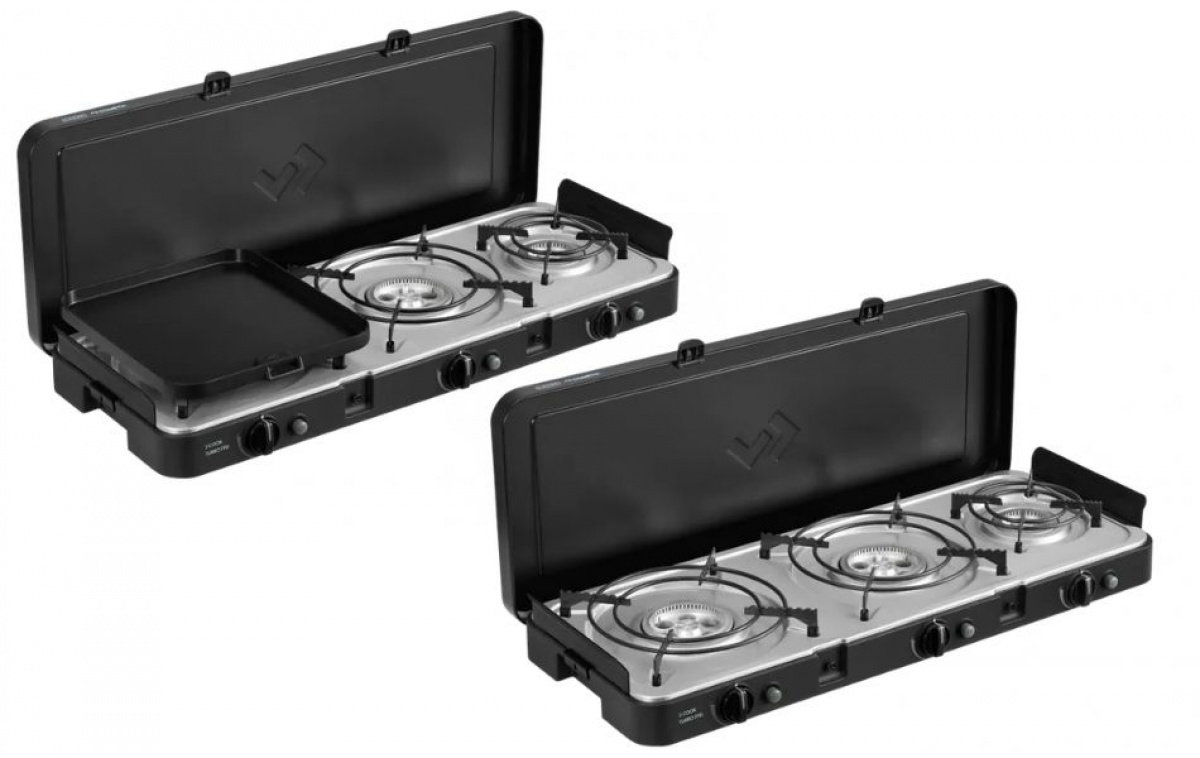 Cadac Kaasuliesi 3-Cook Turbo FFD Deluxe ryhmässä Kotitalous & Keittiö / Keittiölaitteet / Kaasuliedet @ Campmarket (83820)