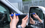 Taustapeilin Kuoret Ford 2-kpl