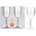 Flamefield Viinilasi Kirkas 4-pack