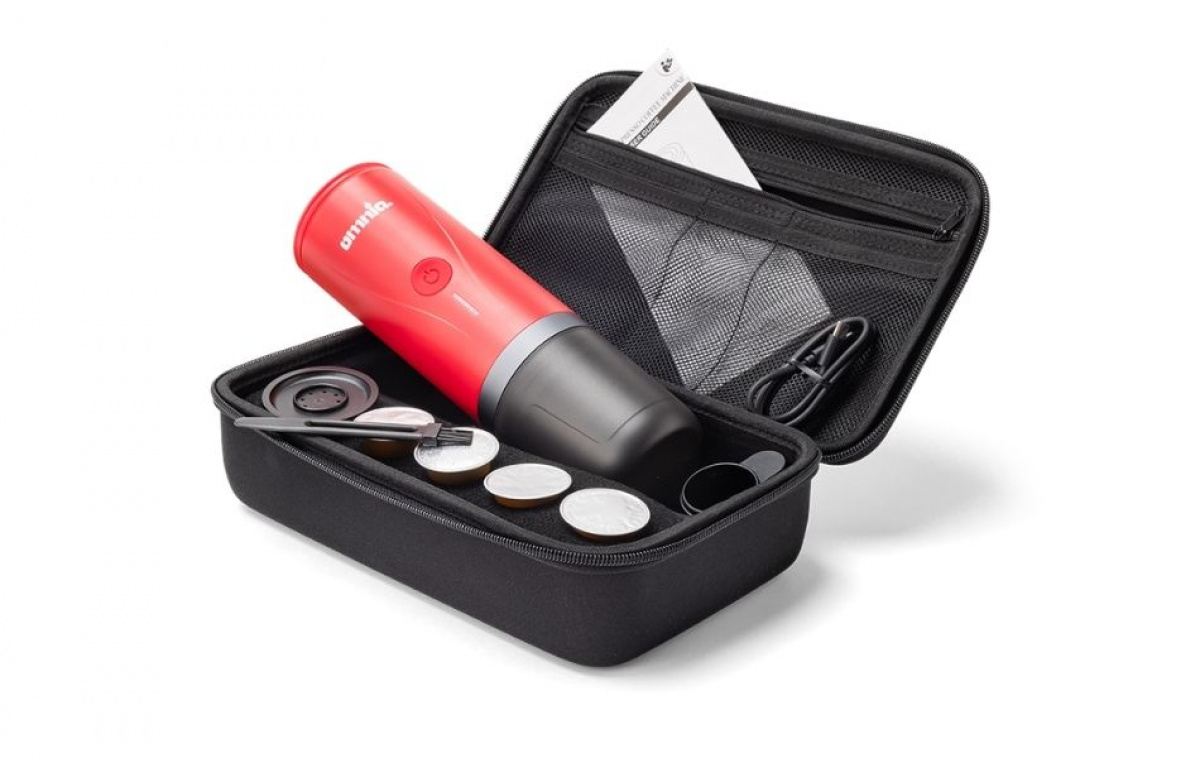 Omnia Espressokone On The Go ryhmässä Kotitalous & Keittiö / Keittiölaitteet / Kahvin- / Vedenkeitin @ Campmarket (83980)