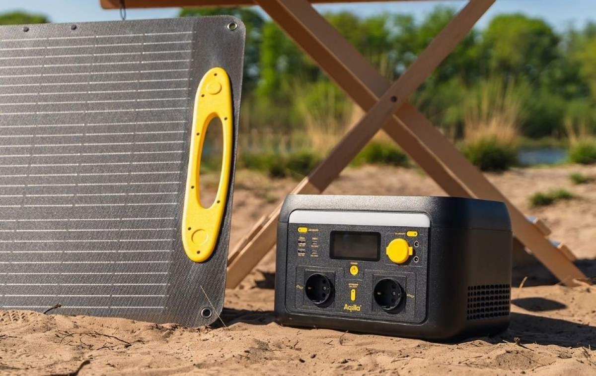 Aqiila Powerbird Powerstation S600V2 ryhmässä Matkailuvaunu & Matkailuauto / Elektroniikka / Älykkäät Apuvälineet @ Campmarket (83994)