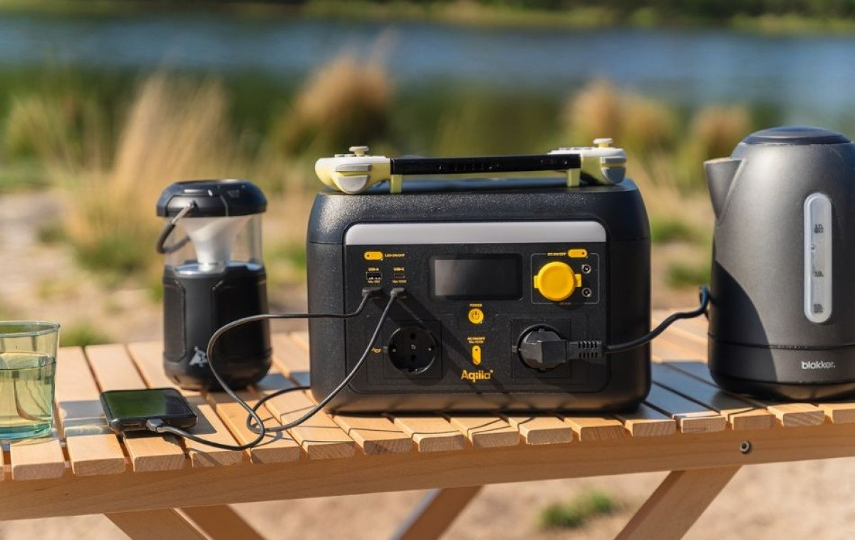 Aqiila Powerbird Powerstation S600V2 ryhmässä Matkailuvaunu & Matkailuauto / Elektroniikka / Älykkäät Apuvälineet @ Campmarket (83994)