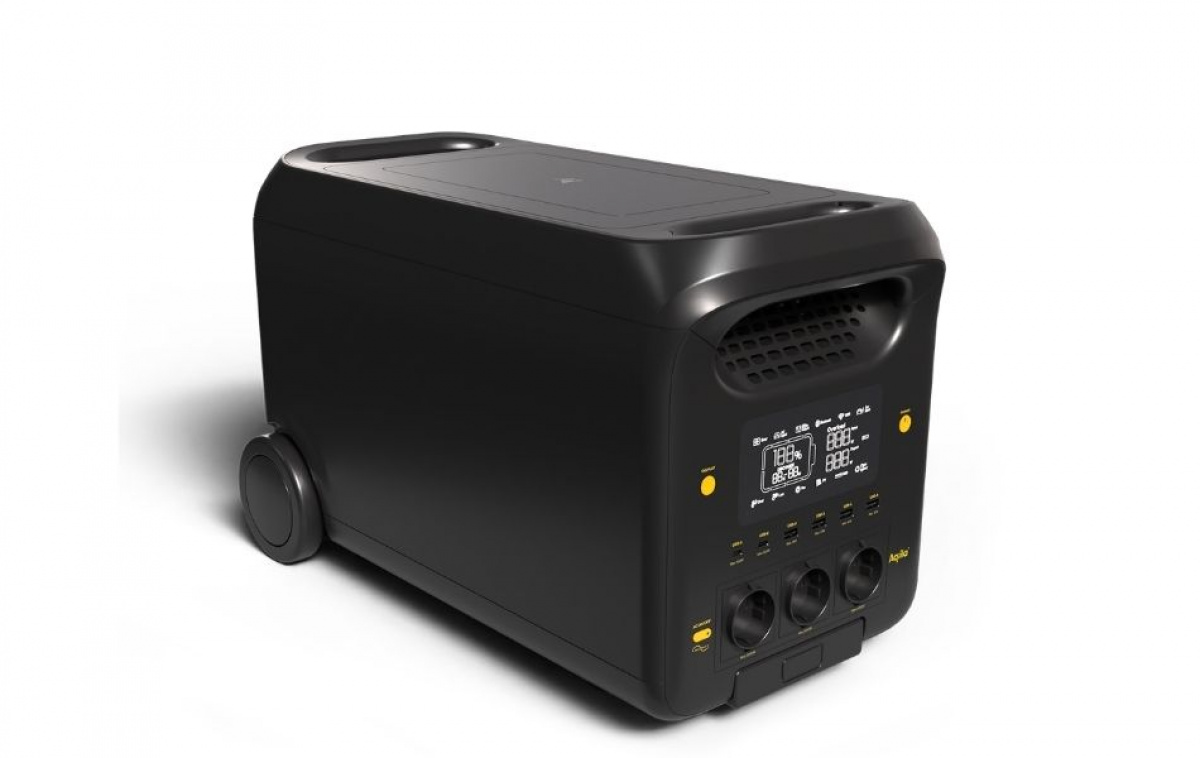 Aqiila Powerbird Powerstation S3000V2 ryhmässä Matkailuvaunu & Matkailuauto / Elektroniikka / Sähkökeskukset & Sähkögeneraattorit / Voimalaitokset @ Campmarket (83996)