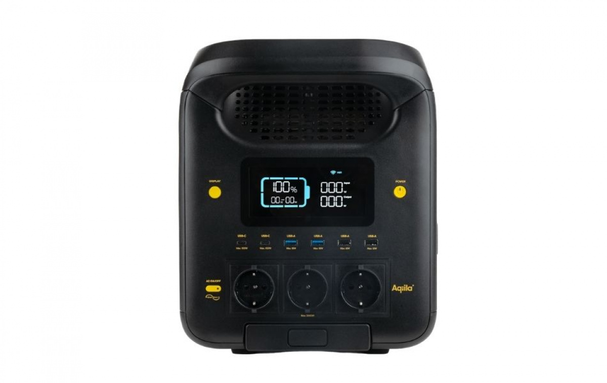 Aqiila Powerbird Powerstation S3000V2 ryhmässä Matkailuvaunu & Matkailuauto / Elektroniikka / Sähkökeskukset & Sähkögeneraattorit / Voimalaitokset @ Campmarket (83996)