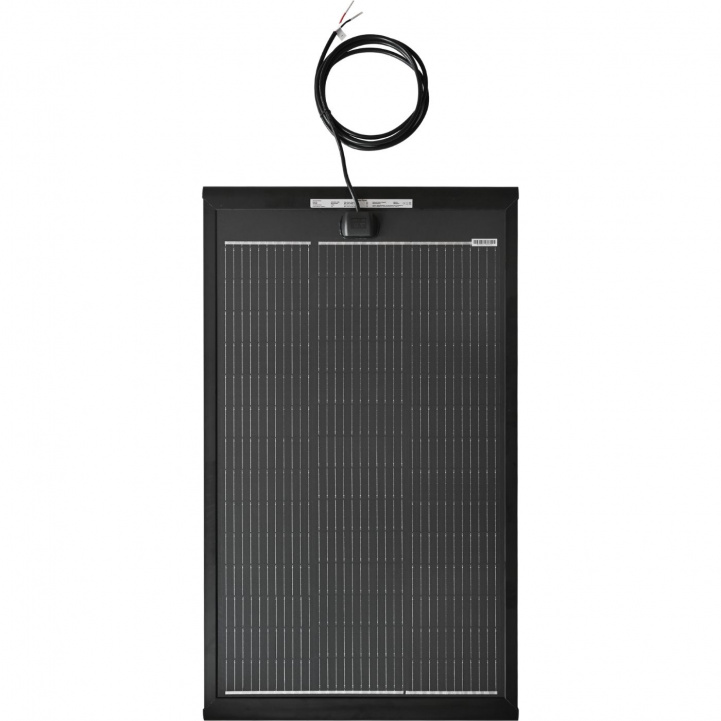 GoCamp Aurinkopaneeli Premium Shingled Musta 120W ryhmässä Matkailuvaunu & Matkailuauto / Elektroniikka / Aurinkopaneelit @ Campmarket (84087)