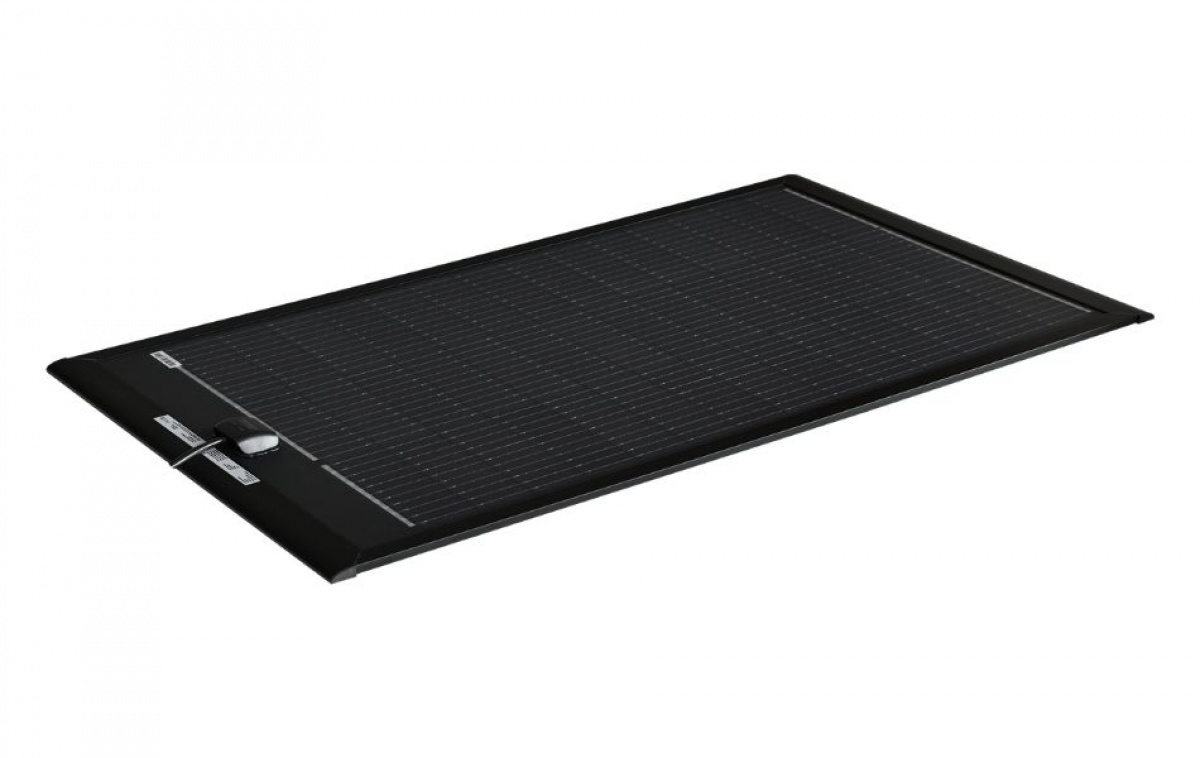 GoCamp Aurinkopaneeli Premium Shingled Musta 120W ryhmässä Matkailuvaunu & Matkailuauto / Elektroniikka / Aurinkopaneelit @ Campmarket (84087)