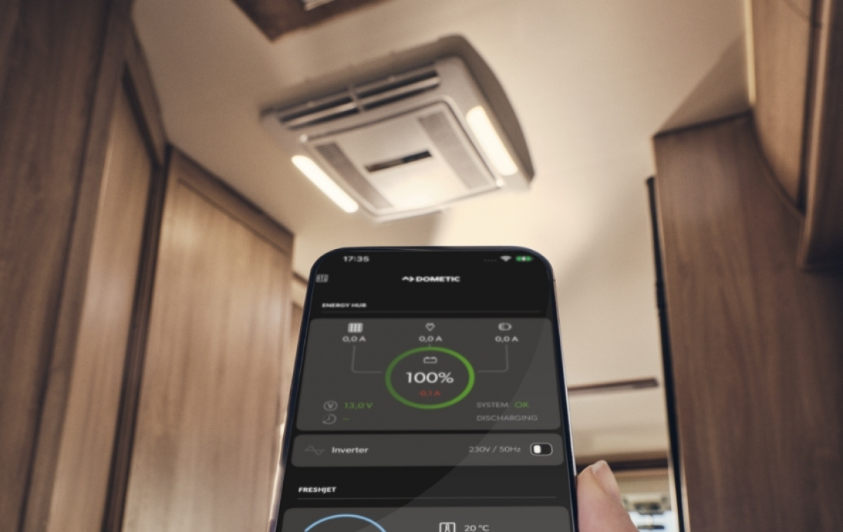 Dometic Ac FJZ7 2200 ryhmässä Matkailuvaunu & Matkailuauto / Lämmitys & Ilmastointi / Ilmastointi / Kattoon Asennettavat @ Campmarket (84104)