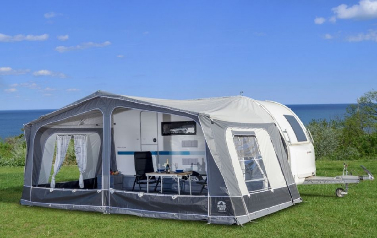 ReimoTent Palermo 300 ryhmässä Etuteltat & Markiisit / Asuntovaunun Etuteltat / A-mitta Teltat / Syvyys 3,0m @ Campmarket (84193)