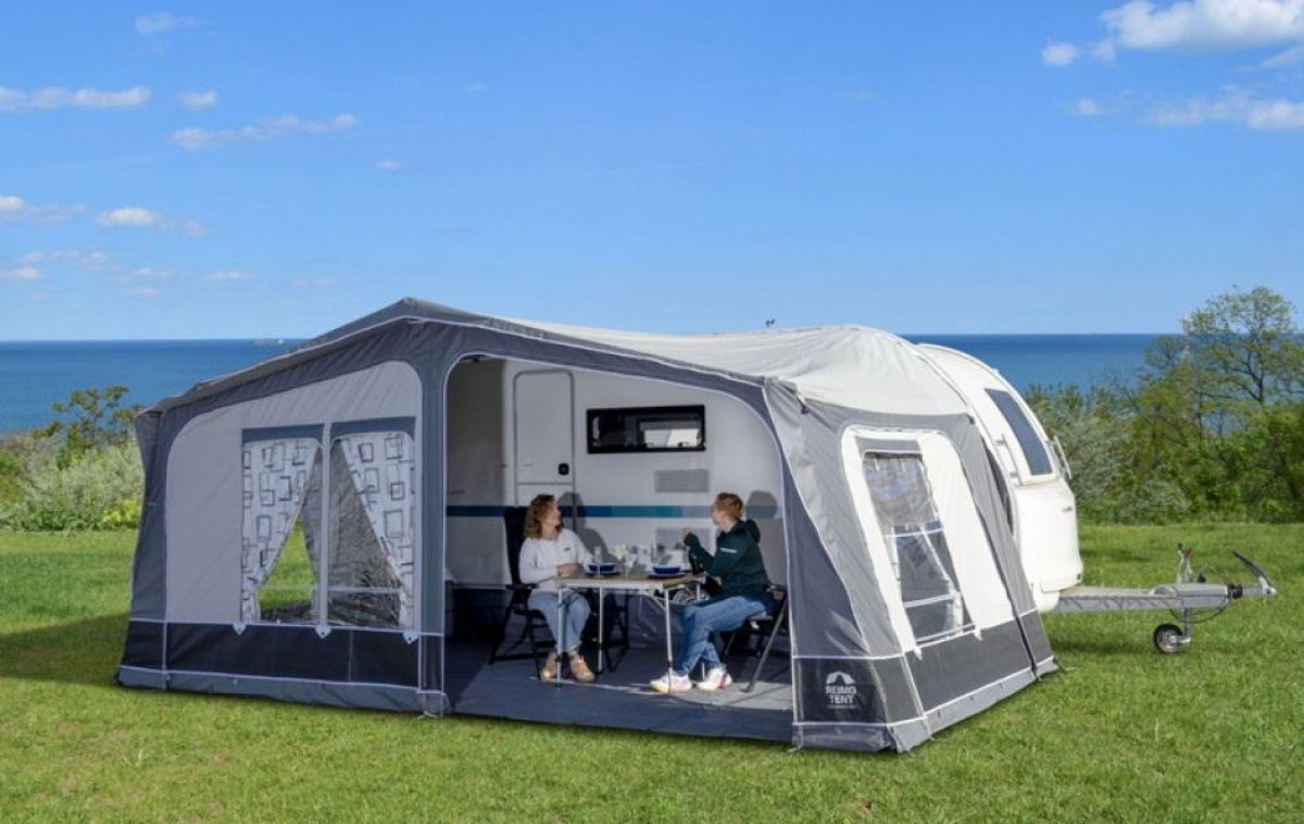 ReimoTent Palermo 300 ryhmässä Etuteltat & Markiisit / Asuntovaunun Etuteltat / A-mitta Teltat / Syvyys 3,0m @ Campmarket (84193)