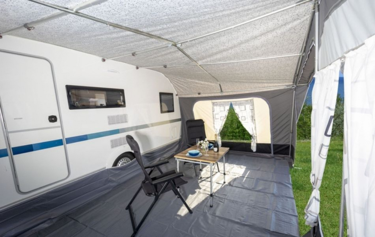 ReimoTent Palermo 300 ryhmässä Etuteltat & Markiisit / Asuntovaunun Etuteltat / A-mitta Teltat / Syvyys 3,0m @ Campmarket (84193)