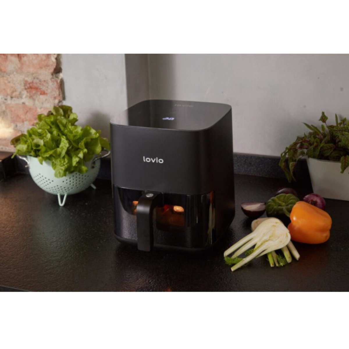 Lovio Air Fryer PureFry 5L ryhmässä Kotitalous & Keittiö / Keittiölaitteet / Muut Kettiölaitteet @ Campmarket (84276)