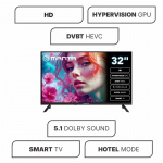 Manta LED Smart TV 32 tuumaa 230v