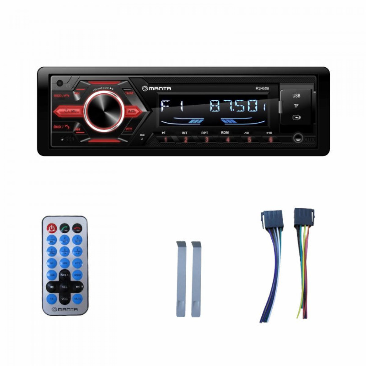 Manta Auto Stereo Ottawa RS4508 ryhmässä Matkailuvaunu & Matkailuauto / Elektroniikka / TV, Kuva & Ääni @ Campmarket (84289)