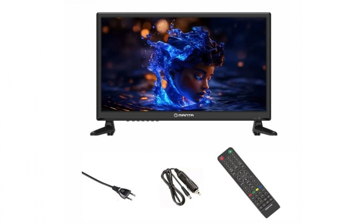 Manta LED-TV 19 tuumaa 12–230 V ryhmässä Matkailuvaunu & Matkailuauto / Elektroniikka / TV, Kuva & Ääni / TV, Kuva & Ääni @ Campmarket (84474)