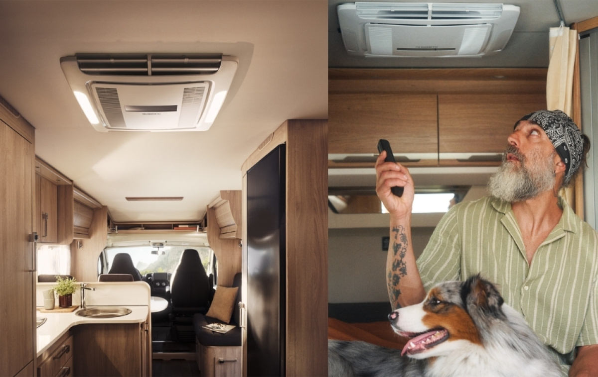Dometic Ilmanjakaja FJZ ADBD ryhmässä Matkailuvaunu & Matkailuauto / Lämmitys & Ilmastointi / Ilmastointi / Kattoon Asennettavat @ Campmarket (84505)