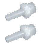 Liitin 1/2 Tuumaa 10mm Letkulle 2 kpl
