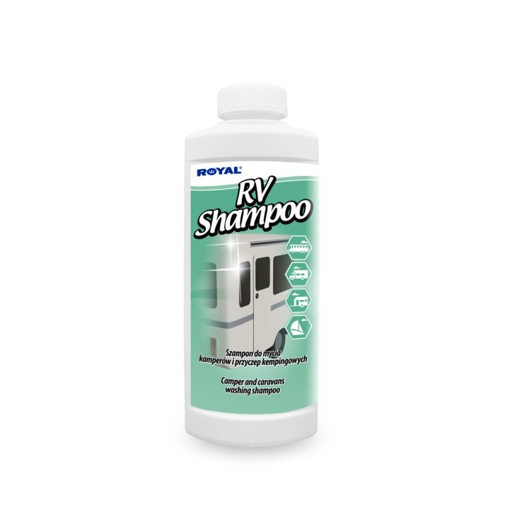 Matkailuauto- ja matkailuvaunushampoo 500 ml ryhmässä Vesi & Sanitaatio / Puhdistus & Huolto / Pesuaine @ Campmarket (85143)