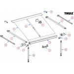 Thule Omnistor 1200 Varaosat