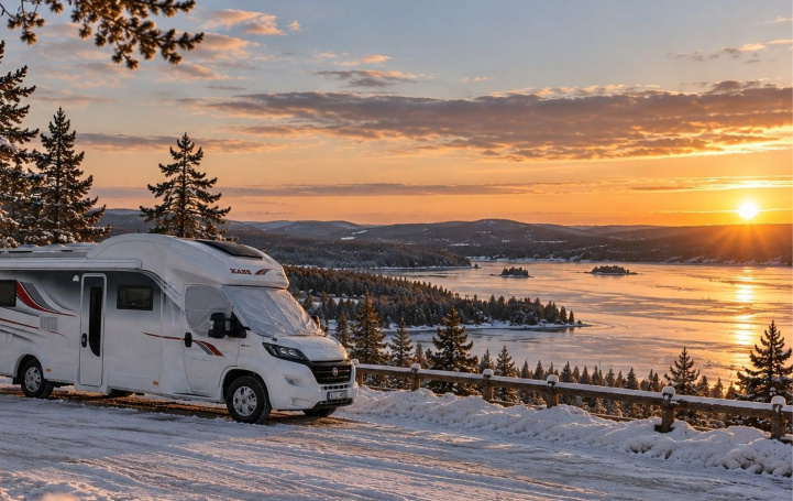 SunOut Talvisuoja Standard Ford 2016- ryhmässä Matkailuvaunu & Matkailuauto / Tekstiilimatot & Päälliset / Eristysmatot / Eristysmatot puoli-integroiduille asuntoautoille / Ford Transit 2007- @ Campmarket (85439)